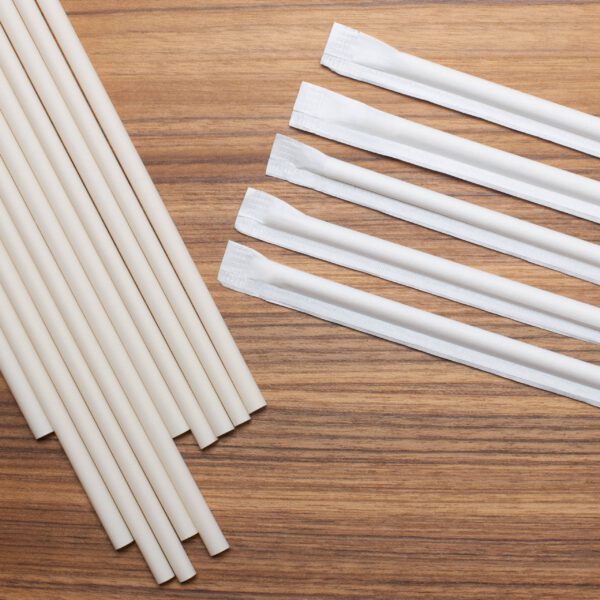Single Wrapped Bamboo Fiber Straws: The Alternative to Paper Straws 1 bamboo fiber straws