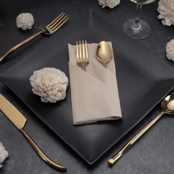 Save Money on your wedding with bamboo napkins