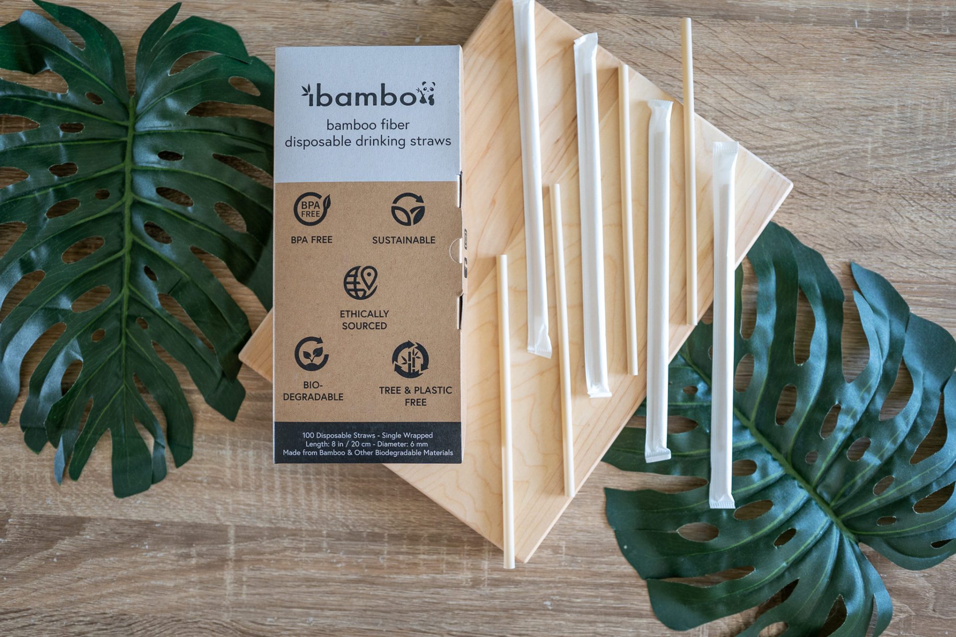 Bamboo Fiber Straws