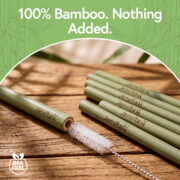 100-percent-bamboo-straws straws made of 100% bamboo
