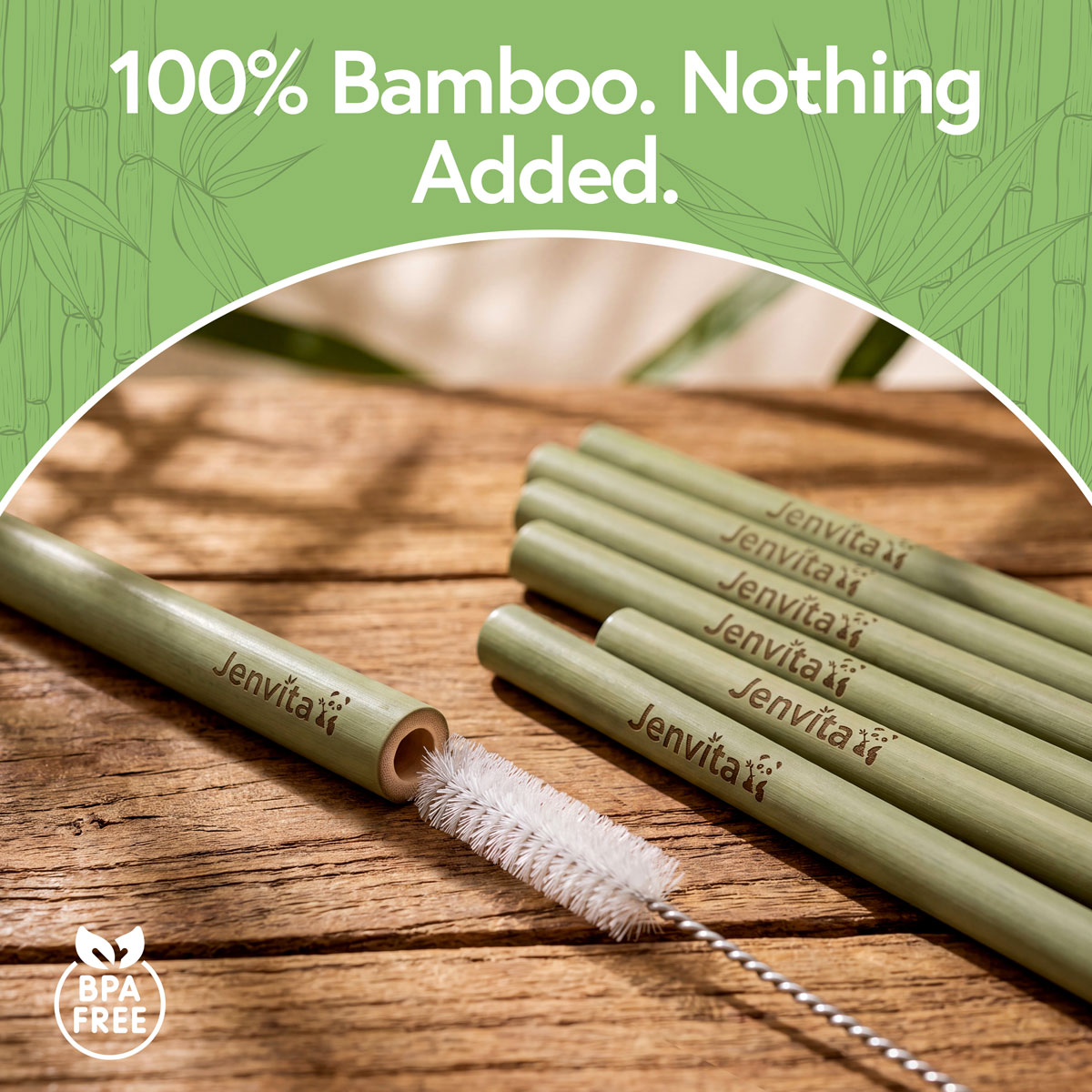 100-percent-bamboo-straws straws made of 100% bamboo