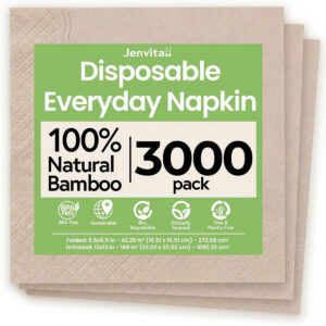 Disposable Everyday Napkins - 3000 Pack