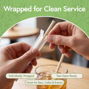 perfect for bars, cafes, and events disposable straws for bars, cafes, and events