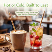 great for your favorite beverage disposable straws for hot or cold beverages