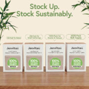 sustainable cocktail napkin pack sizes