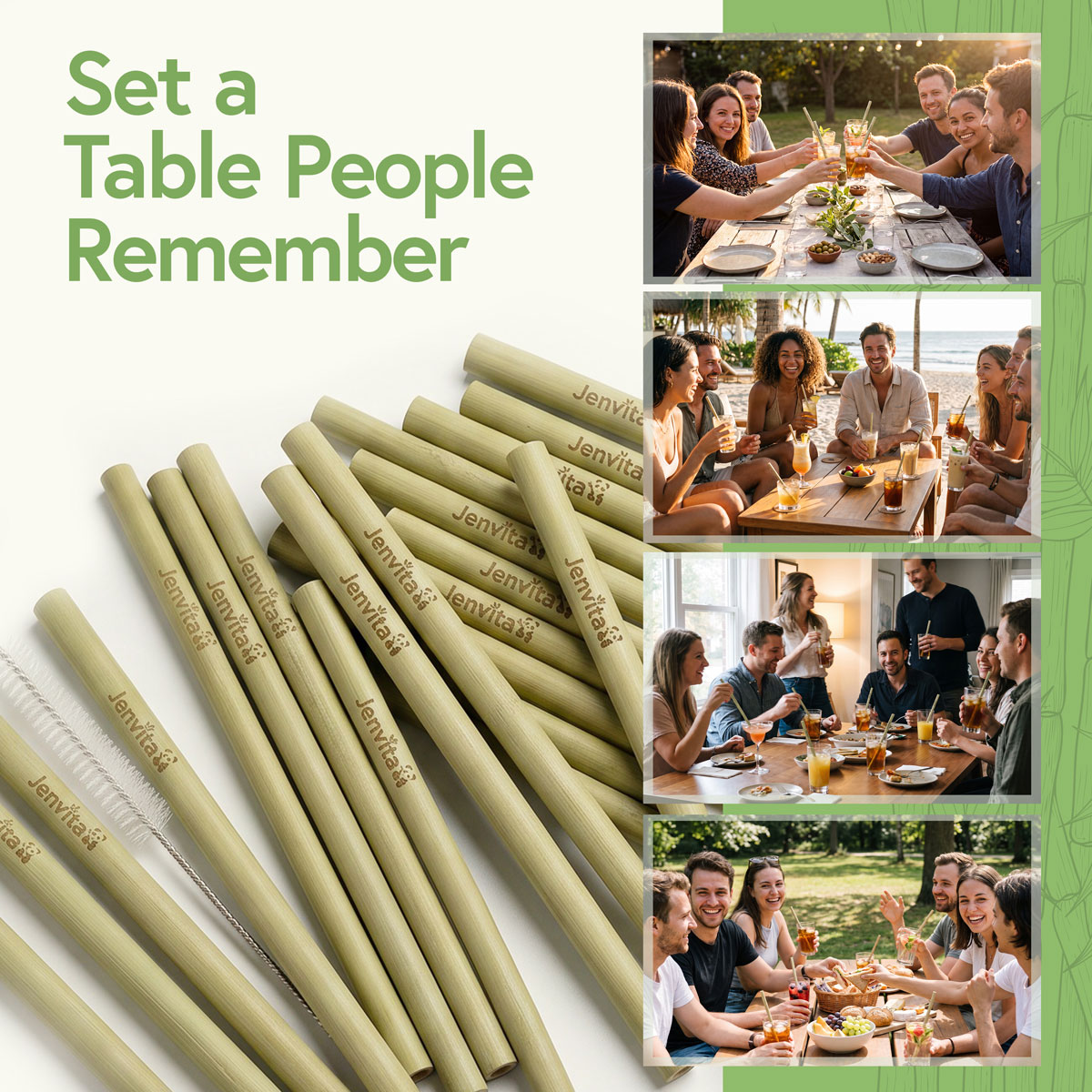 make an impression with bamboo reusable straws make an impression with bamboo reusable straws