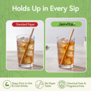 compare with standard paper straws standard paper vs jenvita bamboo straws